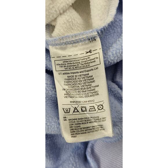 adidas Originals Helsinki Crew-Neck Sweatshirt US M fleece lined Batwing Sweater - Picture 9 of 11